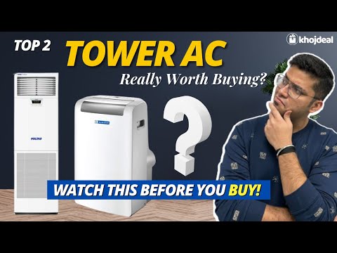 Tower air conditioner, 2 ton, brass