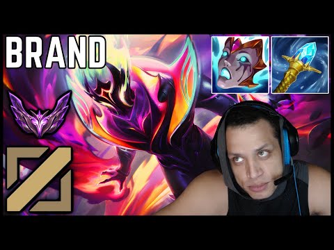⚡ Tyler1 ONLY BRAND GETS ME LP | Brand Mid Full Gameplay | Season 15 ᴴᴰ