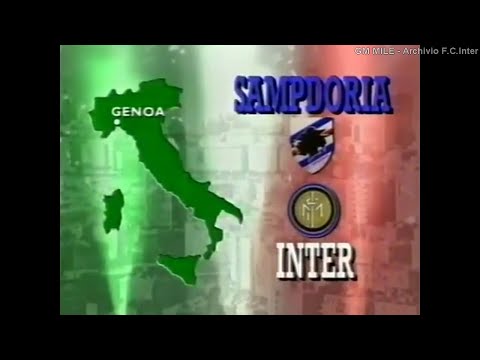 1994-95 (33^ - 28-05-1995) Sampdoria-INTER 2-2 Short HLTS Channel 4 Eng