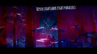 Reylo lightsaber fights (Raspberry Swirl - Tori Amos)