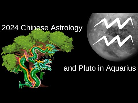 2024 Chinese astrology and Pluto in Aquarius