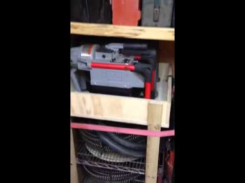 Plumbing truck set-up