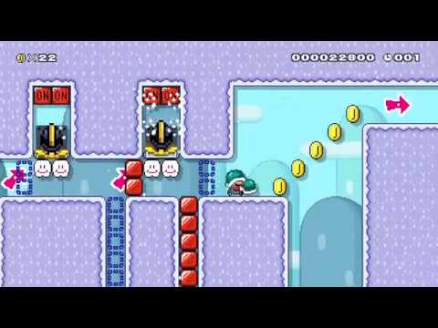 Super Mario Maker 2 20 Seconds:  Buzzy Beetle Blaze