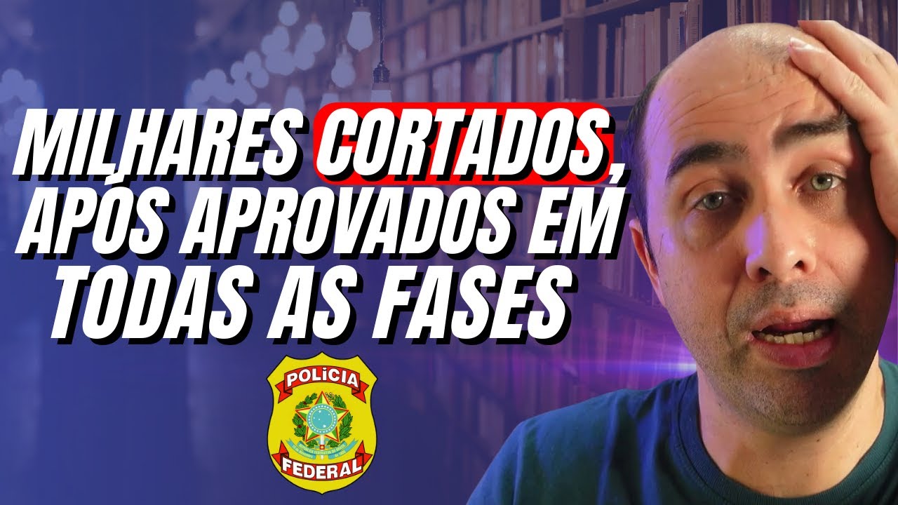 Concurso do PF: O problema que vai estourar neste concurso! ( e que ninguém viu)