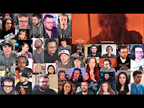 The Lord of the Rings: The Rings of Power Main Teaser Reaction Mashup