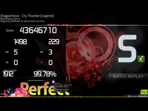 osu! - Cry Thunder [Legend] +EZ 99.78% FC
