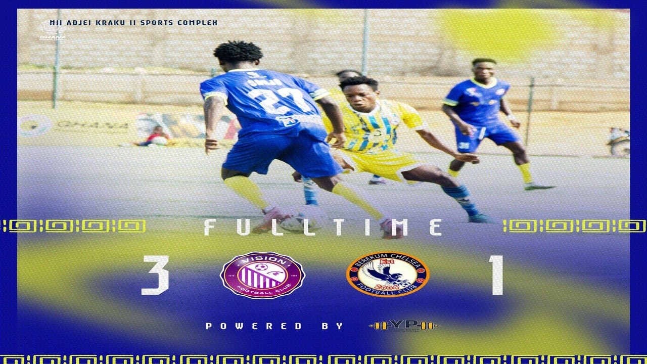 Vision vs Berekum Chelsea Highlights