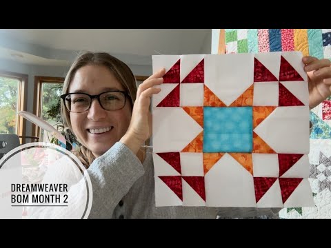 Dreamweaver BOM- Month 2, skill buildling block of the month, VLOG
