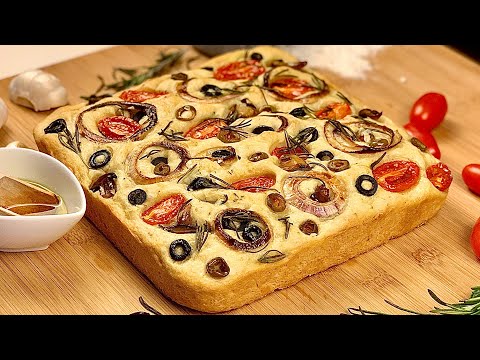 Focaccia Bread Recipe | Italian Bread