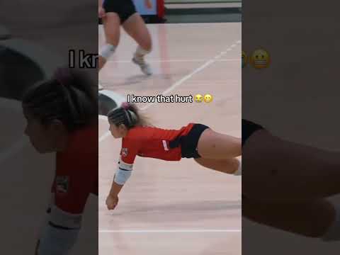 This volleyball save was amazing! 😱🏐 #shorts