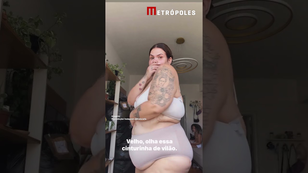 Thais Carla choca após emagrecimento e mostra “cinturinha de pilão”
