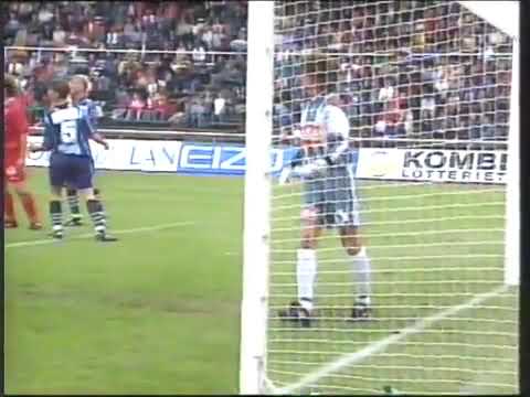 Sammandrag från SVT: Djurgården - Öster 1-1 (Allsvenskan 1995, omgång 10)