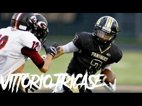 Vittorio Tricase Senior Year Highlights:   Glenbard North Football