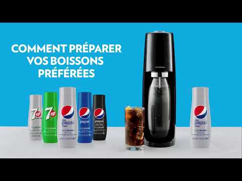 Comment préparer du Pepsi et du 7Up à la maison avec un appareil SodaStream