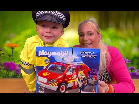 Playmobil Fire Chiefs Car Special Edition 5364 -  Unboxing