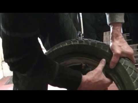 comment monter pneu moto