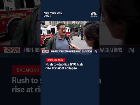 Rush to stabilize NYC high rise at risk of collapse