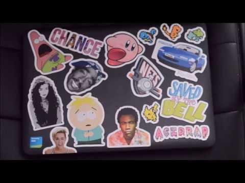 1st YouTube video about are redbubble stickers waterproof
