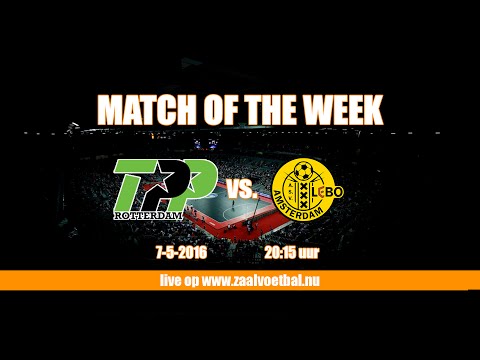 Zaalvoetbal 1/2 Finale Play-offs TPP Rotterdam - ASV Lebo 7 mei 2016