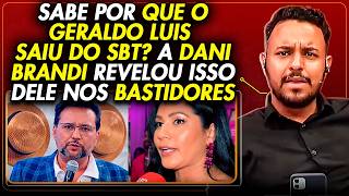 A VERDADE SOBRE A DEMISSÃO DE GERALDO LUIS DO SBT! TRETA NOS BASTIDORES E POLÊMICAS SÃO EXPOSTAS 🔥