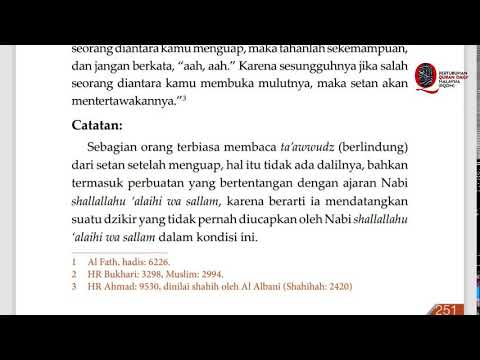SYARAH SERIBU SUNNAH DALAM SEHARIAN SIRI KE-26