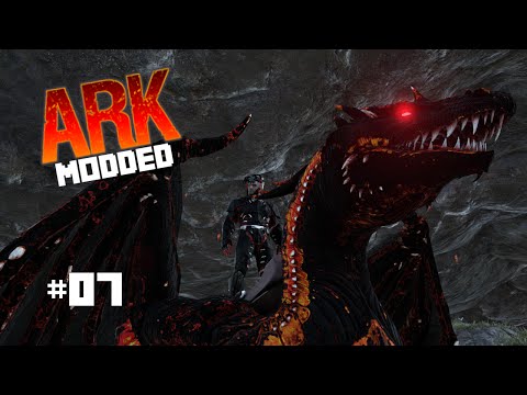 ARK Survival Evolved - BADASS DRAKE TAME & BASE BUILD Modded #7 (ARK Gameplay)
