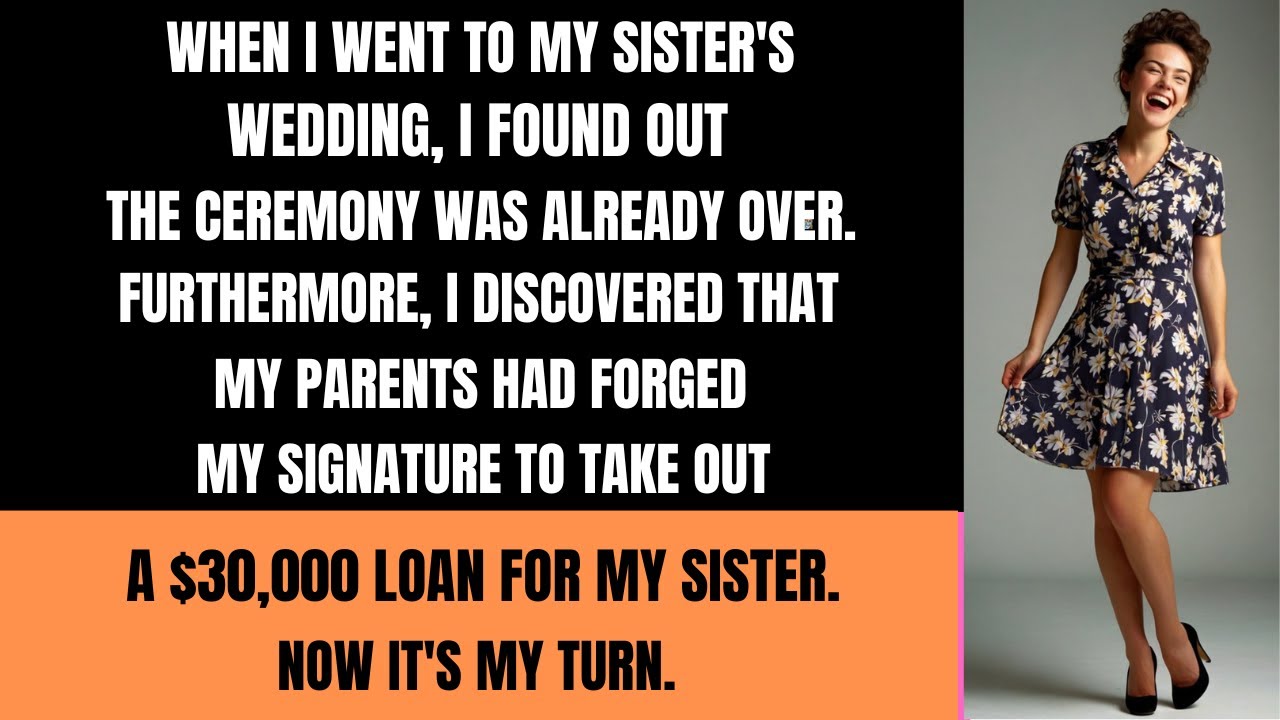 Parents Took Out $150,000 Loan in My Name for Sister’s Wedding, Then Called Me Selfish for Fighting