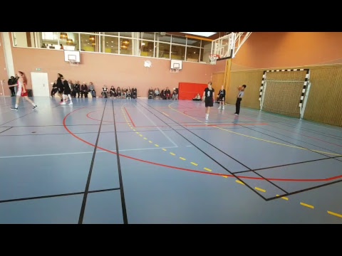 Viby Basket F02 Viby - Ockelbo 20171111