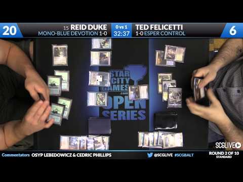 SCGBALT - Standard - Round 2 - Reid Duke vs Ted Felicetti [Magic: the Gathering]