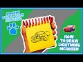 Jon Kim Blue S Clues Drawing How To Draw Lightning McQueen
