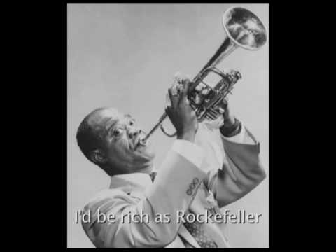 Louis Armstrong - On The Sunny Side Of The Street [with lyrics]