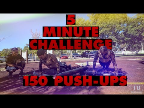 Can Nico and Frankie complete 150 push-ups in under 5 minutes?