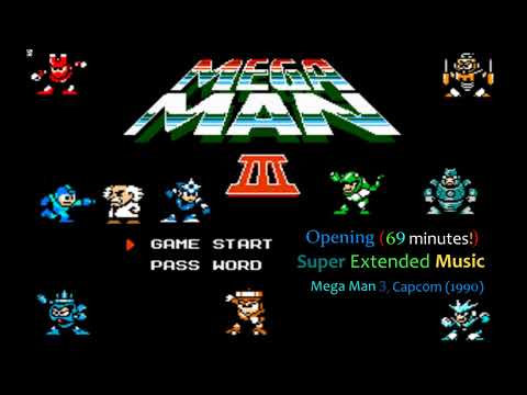 Mega Man 3 (NES) - Intro Music (Super Extended!)