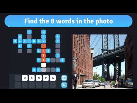 8 Crosswords in a photo video