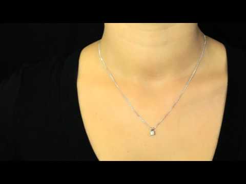 Platinum Diamond Pendant - H650102 - Pravins