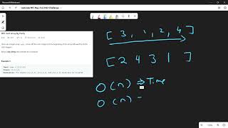 Download the video "Sort Array By Parity - Leetcode 905 - May 2nd 2022 Leetcode Challenge"