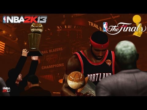 NBA 2K13 MyCAREER Mode Playoffs - Championship Celebration | IKC Gets MVP Trophy From Bill Russell