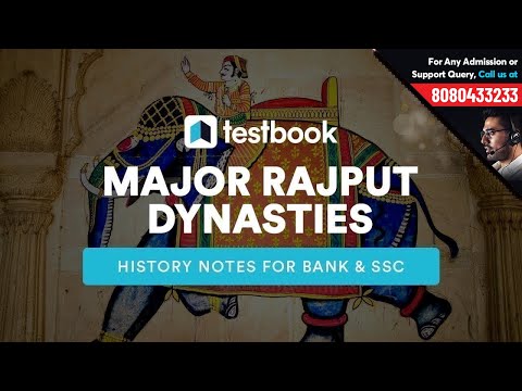 Major Rajput Dynasties | Facts for Bank & SSC Exams Video