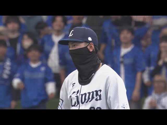 【5回表】ライトゴロ成功!! ライオンズ・長谷川信哉 一塁への素早い送球で投手助けた!! 2025年3月23日 埼玉西武ライオンズ 対 横浜DeNAベイスターズ