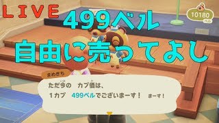 【あつ森】499ベル出ました。自由に売ってよし。【AnimalCrossing】