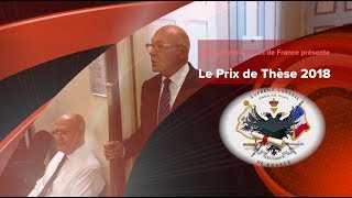 Le Suprême Conseil de France | Le Prix Thèse 2018