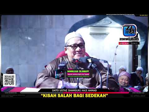 Tazkirah : Akibat Salah Bagi Sedekah - Ustaz Shamsuri Haji Ahmad
