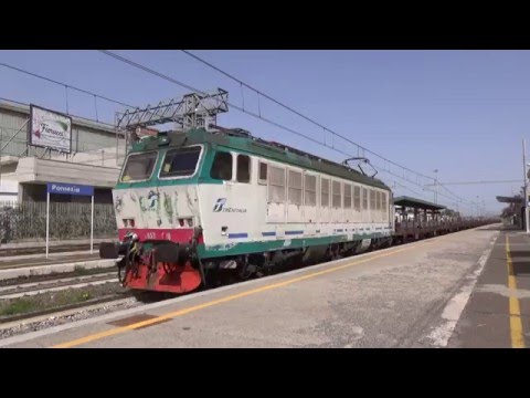 E652.098 + Assi di ferro per Pace del Mela [ROMA SM. - VILLA S.G. BOLANO] in transito a Pomezia