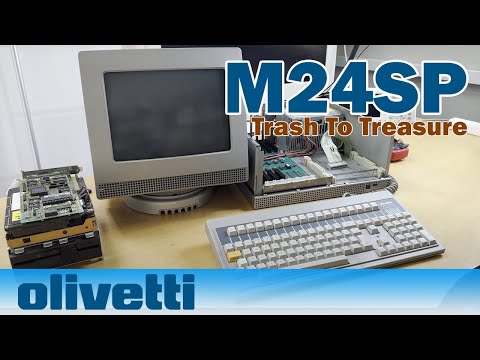 Olivetti M24SP - From Trash To Treasure - Intel 8086 10MHz