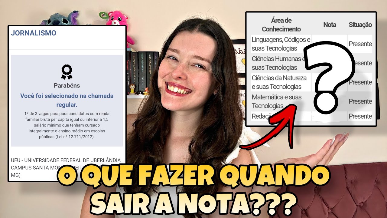 VOCÊ PRECISA FAZER ISSO ANTES DA NOTA DO ENEM SAIR🚨| O Que Fazer com a Nota do Enem 2024!
