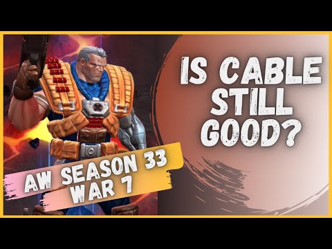 AW Season 33, War 7 SSx-1 vs. SAS - Apoc, Cable, Nebula - Marvel Contest of Champions