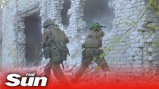 Russian new-recruits undergo combat training in Northern district