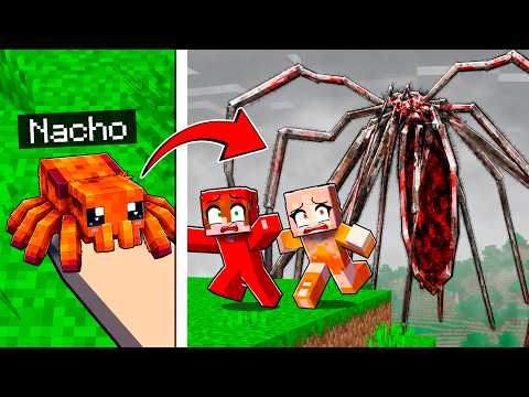 I EVOLVED into SPIDERS to Troll My Friends in Minecraft!