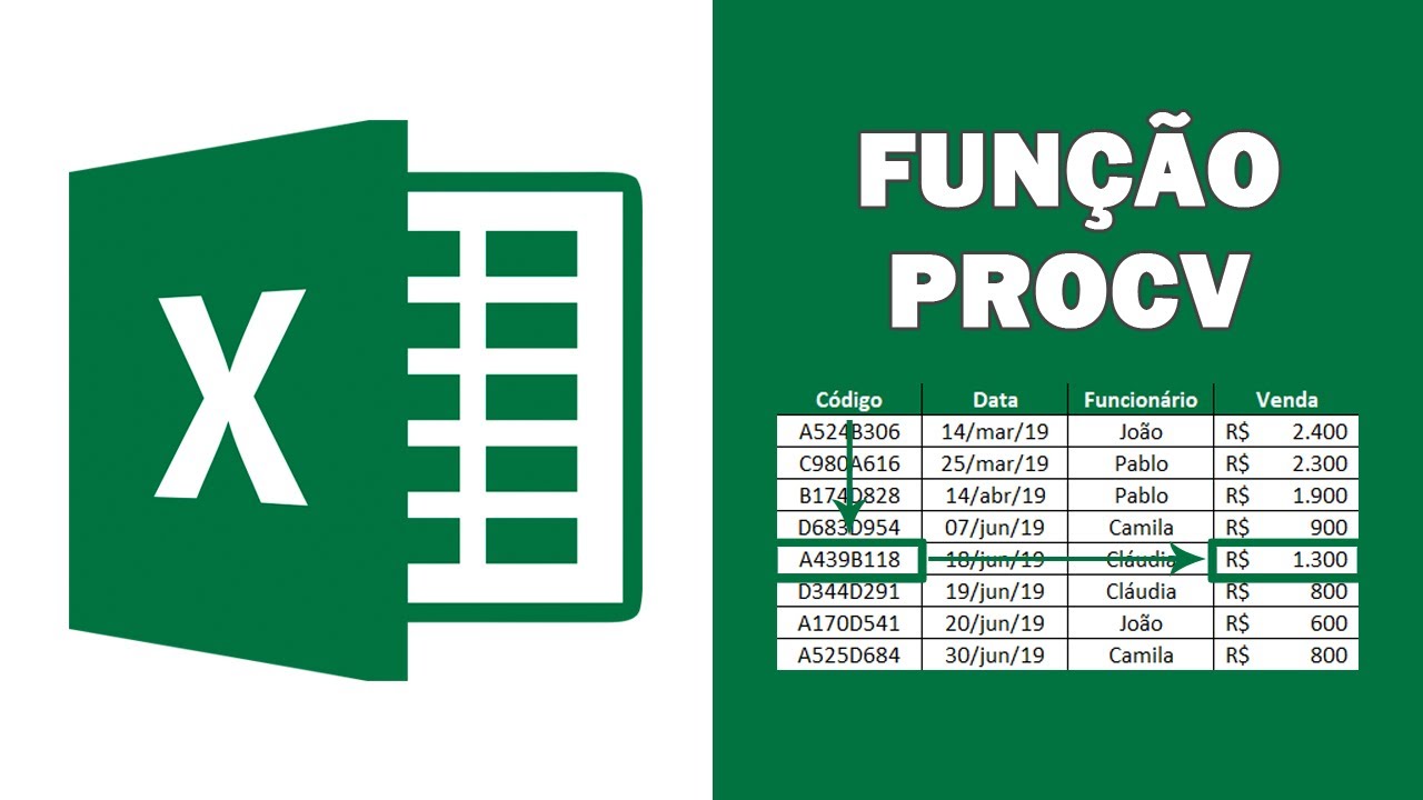 PROCV em 5 MINUTOS! APRENDA de UMA VEZ POR TODAS!
