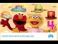 Count Hats With Elmo And Zoe Street Sesame